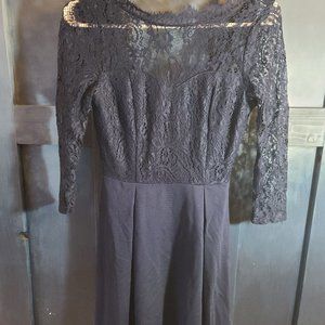 Francescas lace accent dress